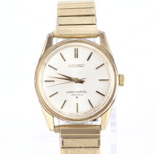 Seiko Lord Marvel 36000 Manual Winding Watch 5740-8000 Gold Men's